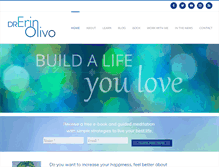Tablet Screenshot of erinolivo.com